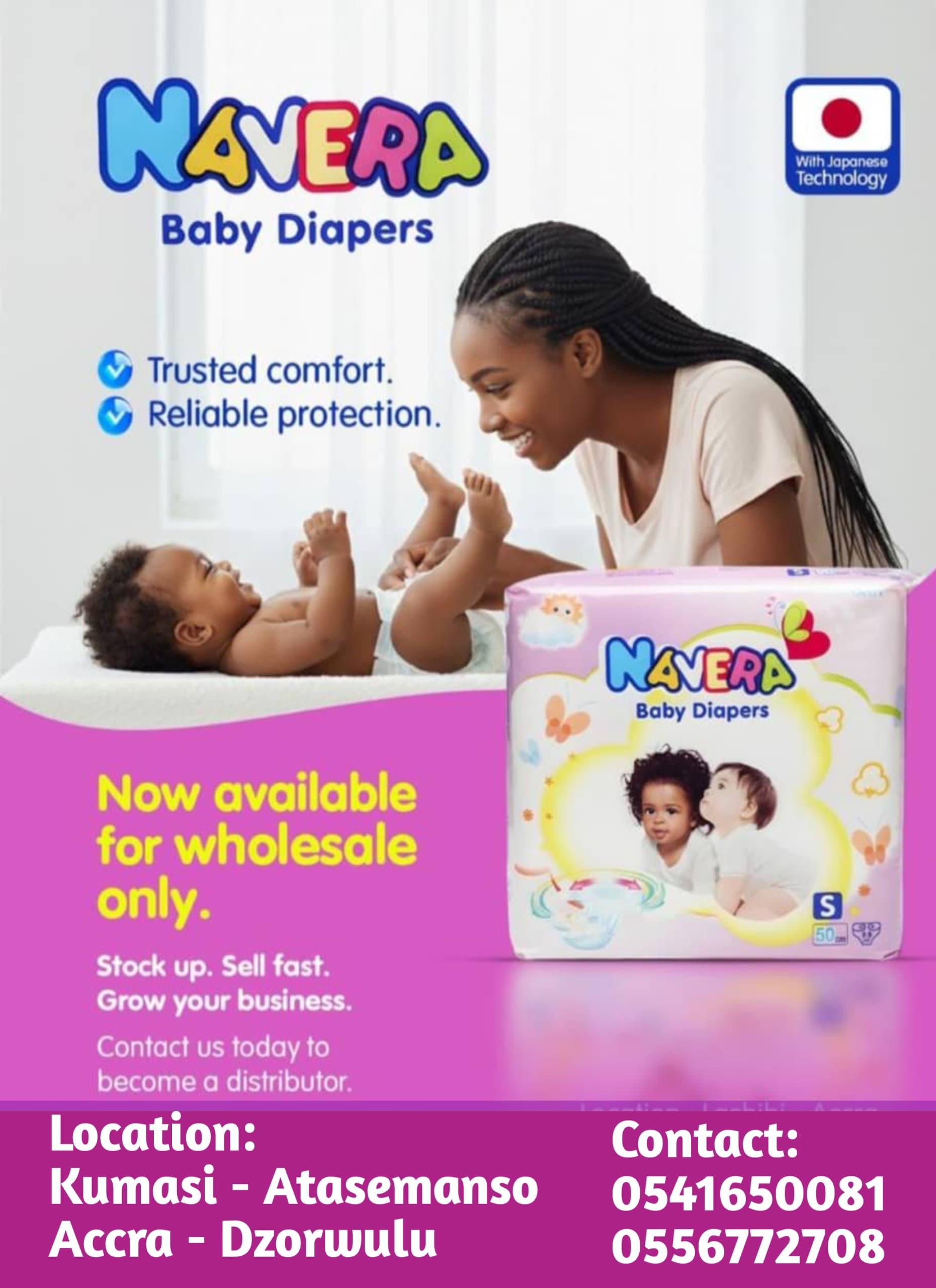 Navera Baby Diapers — trusted comfort and reliable protection